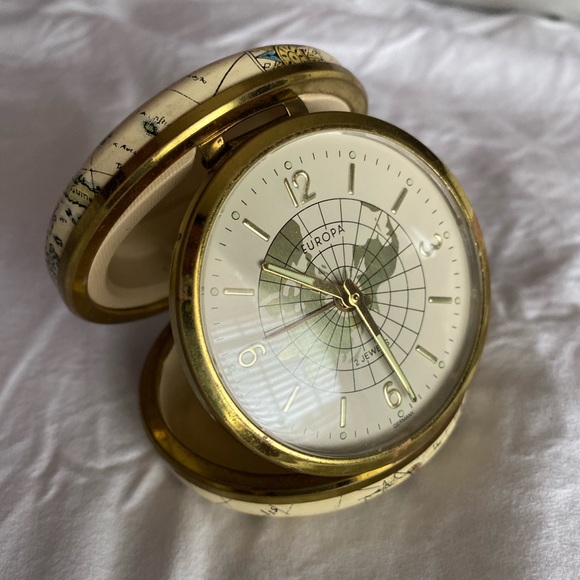 VINTAGE Europa gold pocket watch made in Germany - Picture 1 of 12